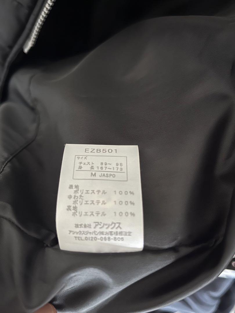 アシックス　ベンチコート　中綿　Mサイズ