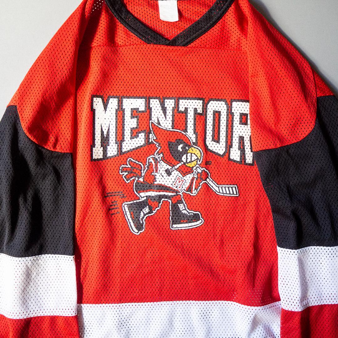 Athletic Knit MENTOR hockey game shirt_1