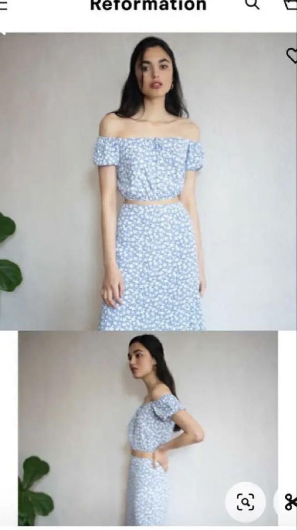Reformation Pinto Long-Sleeve Square-Neck Top | Anthropologie