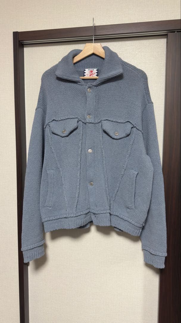 son of the cheese 3rd knit jacket LL SON OF THE CHEESE