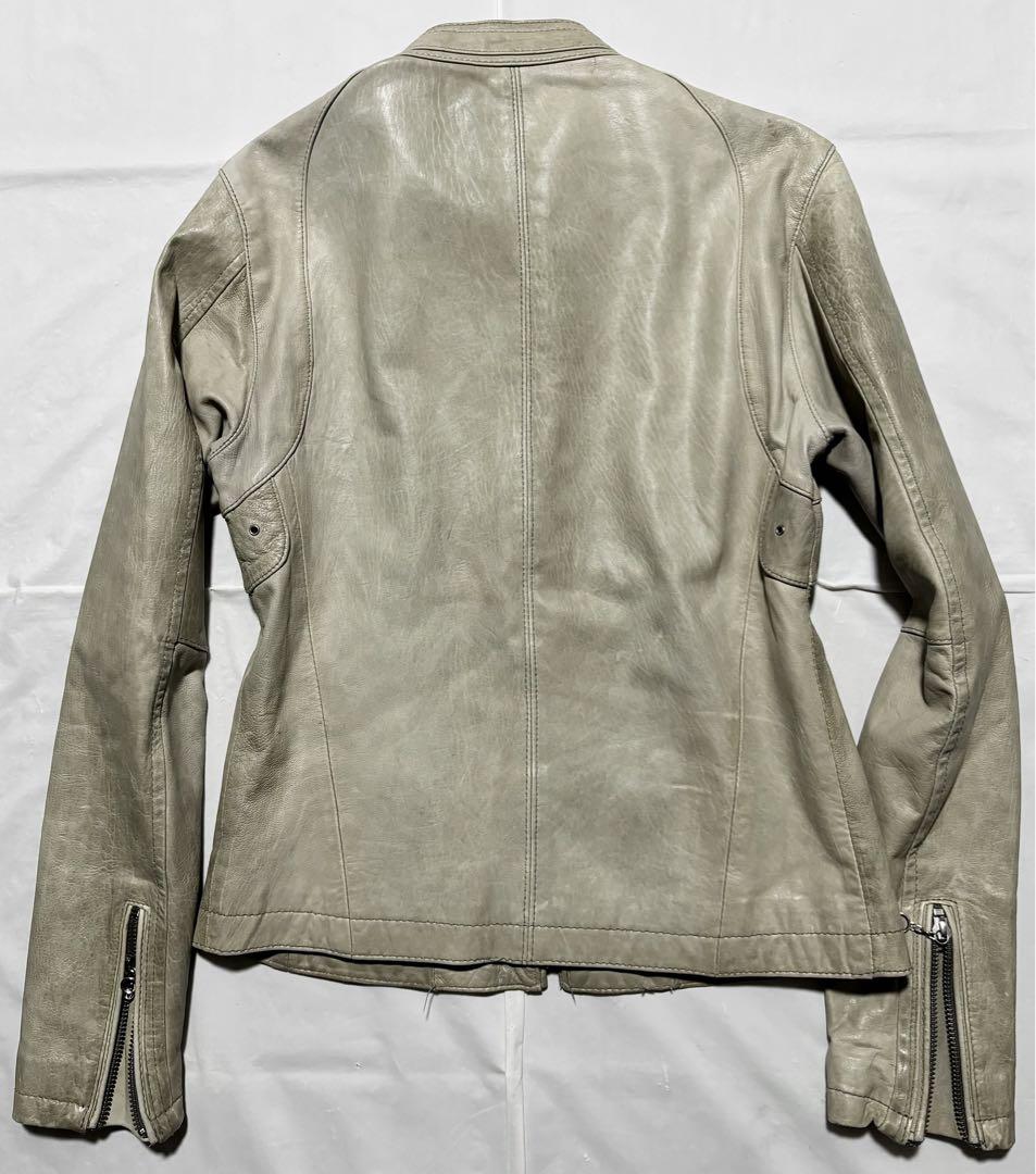 ユナイテッドアローズ 送料込 4〜5万円程 羊革 レザー ジャケット ライダース