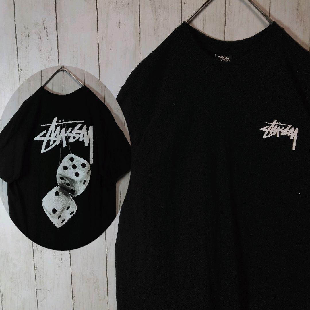 大人気★美品 ステューシーダイスロゴTシャツ ショーンフォント メキシコ製