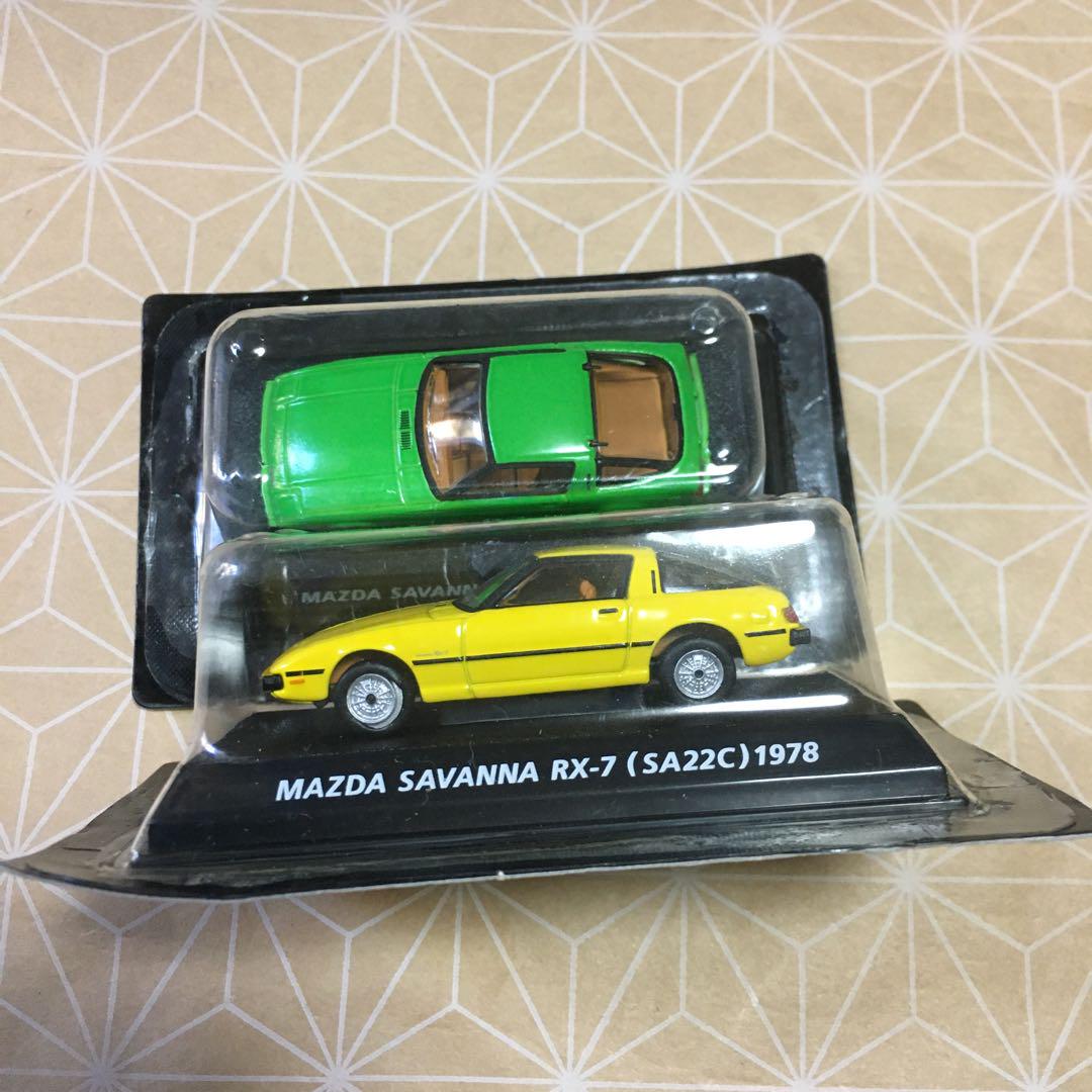 コナミ マツダ サバンナ RX-7（SA22C）1978 1/64スケール - メルカリ