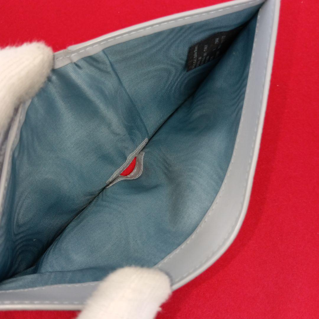 JP34 メゾンマルジェラ 美品 4ステッチ 2つ折り財布 コンパクトウォレット