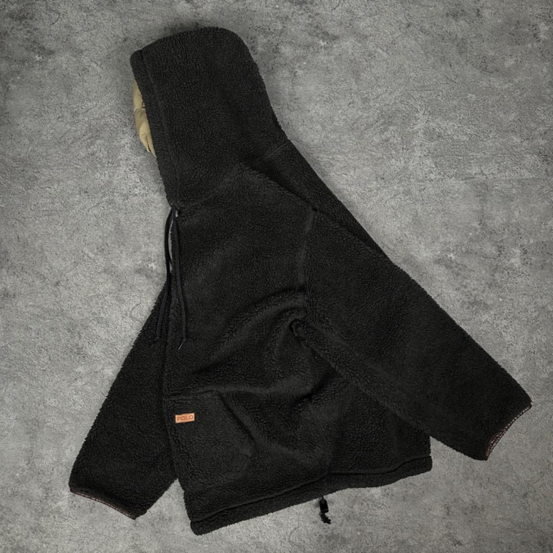 Polo Ralph Lauren 90s ビンテージ ボアパイル パーカー 画像5