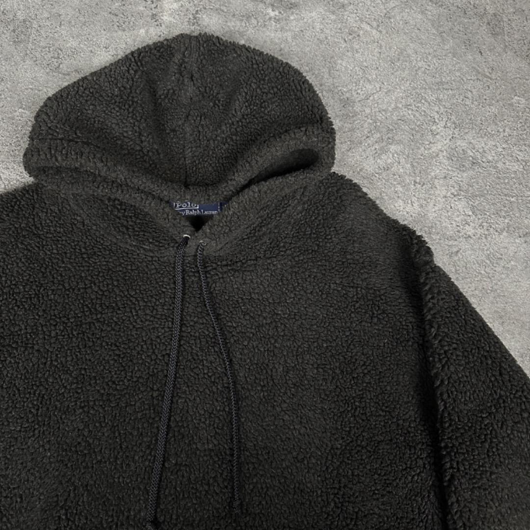 Polo Ralph Lauren 90s ビンテージ ボアパイル パーカー 画像6