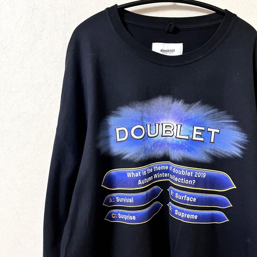 ★希少★doublet WISM 別注ロンT FIFTY:FIF-Tshirt