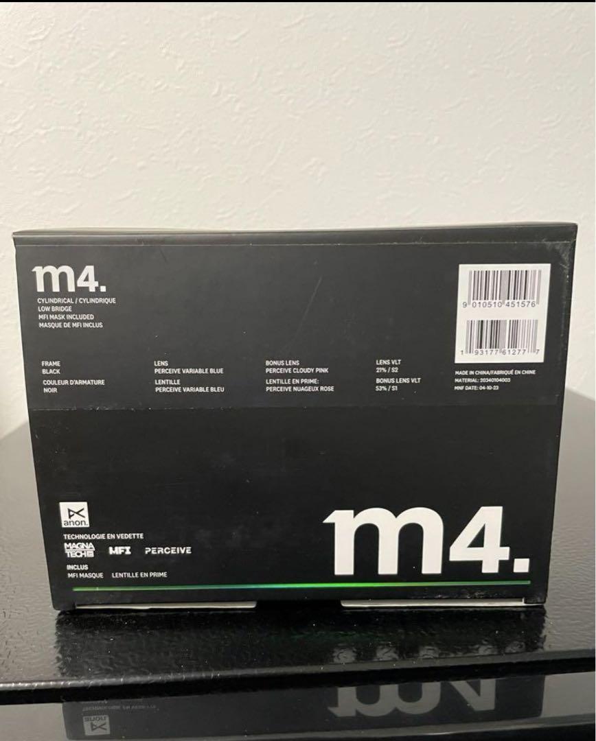 anon アノン M4 マグネットゴーグル  美品