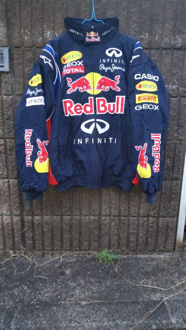 Vintage Red Bull Infinity F-1 Racing Jacket Blue