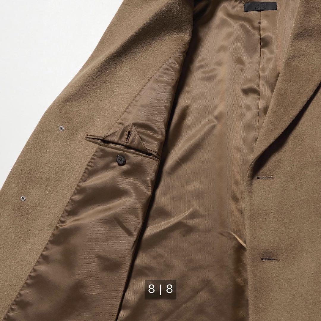 UNIQLO ユニクロ ウールカシミヤチェスターコート M ブラック