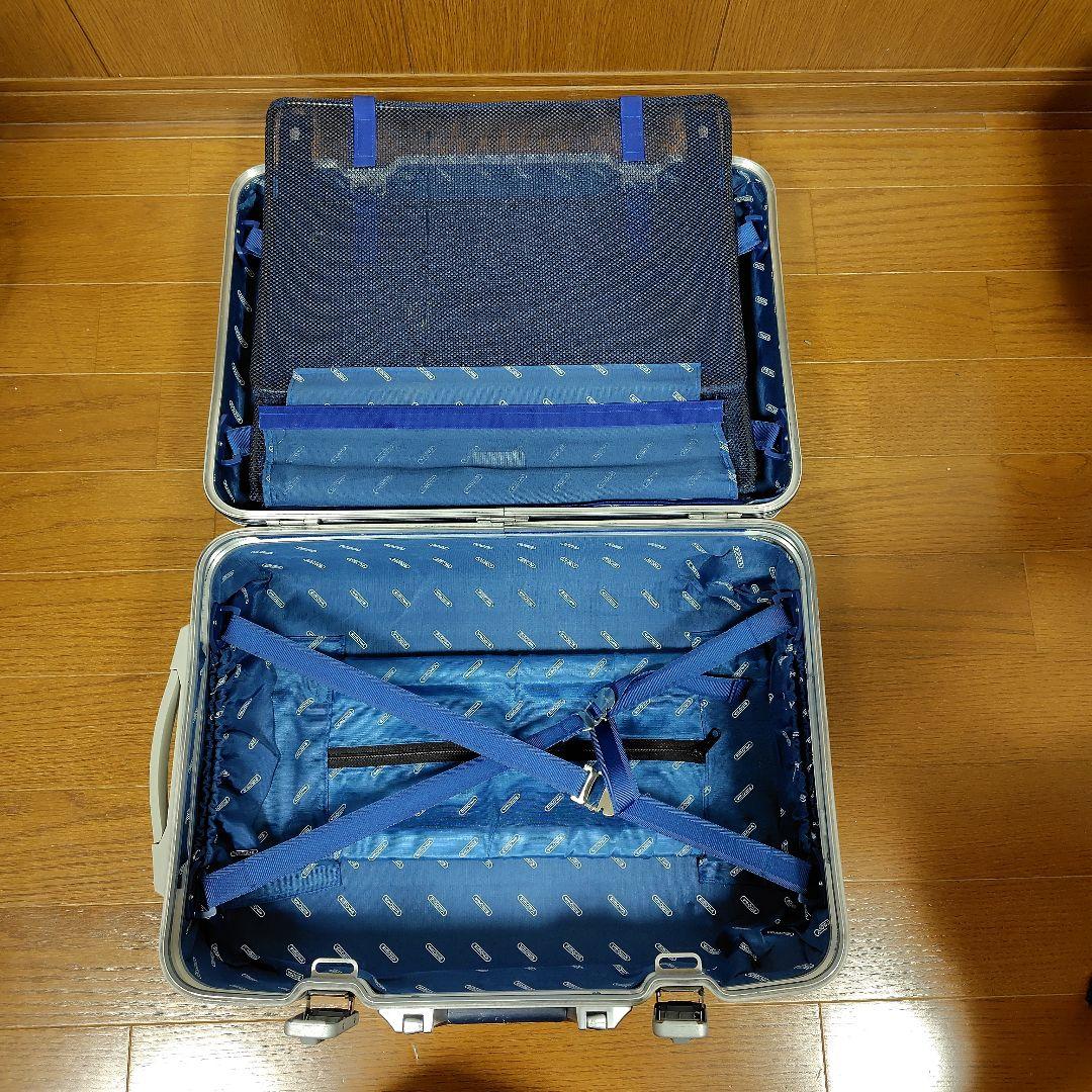 【破損あり】RIMOWA シルバーインテグラル スーツケース