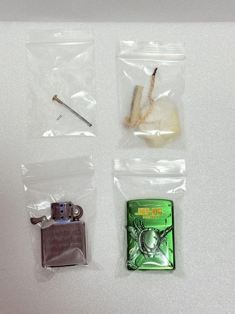 ザク　zippo オイル抜き　分解済み