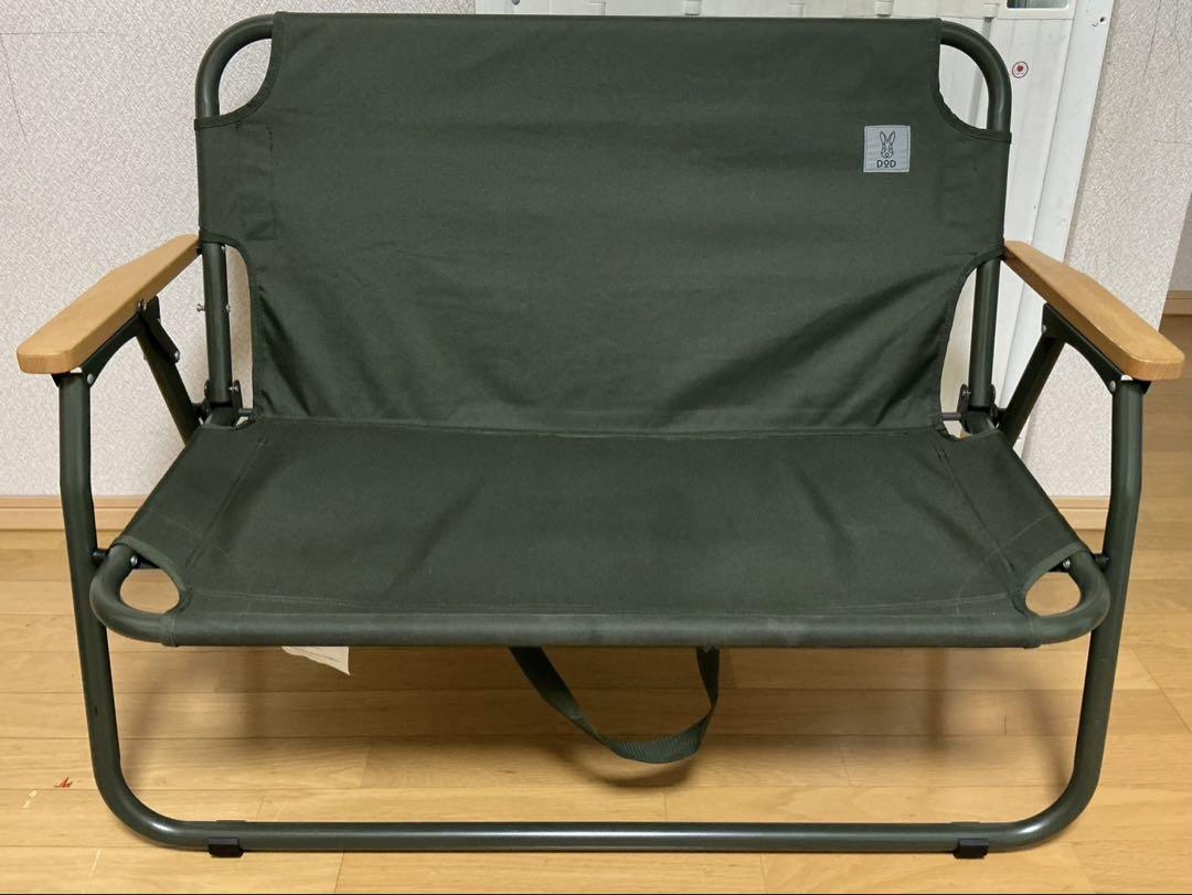 キャンプやベランダで大活躍！DOD グッドラックソファ CS2-500-KH