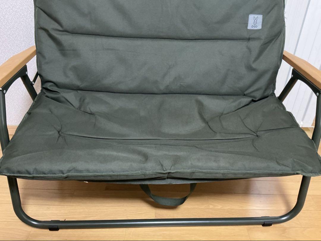 キャンプやベランダで大活躍！DOD グッドラックソファ CS2-500-KH
