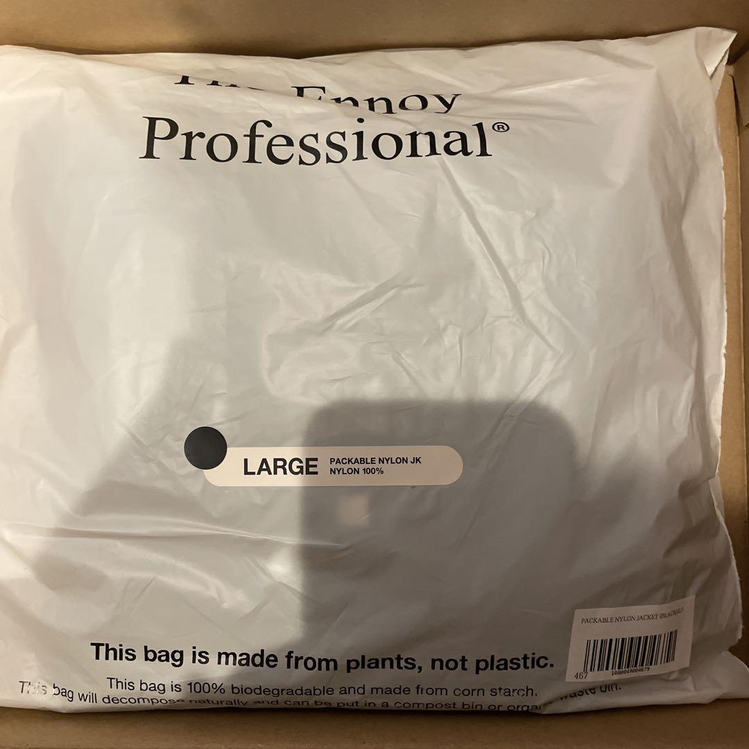 エンノイ PACKABLE NYLON JACKET 画像3