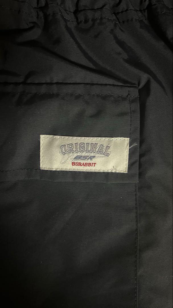 スノーボード BSRABBIT CLASSIC WIDE TRACK PANTS BLACK