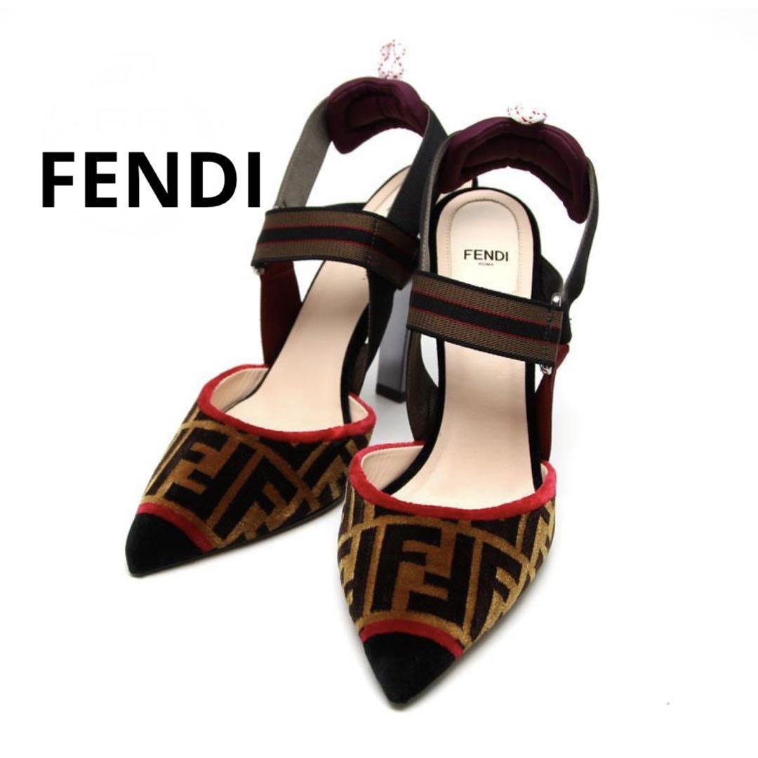 FENDI コリブリ　パンプス