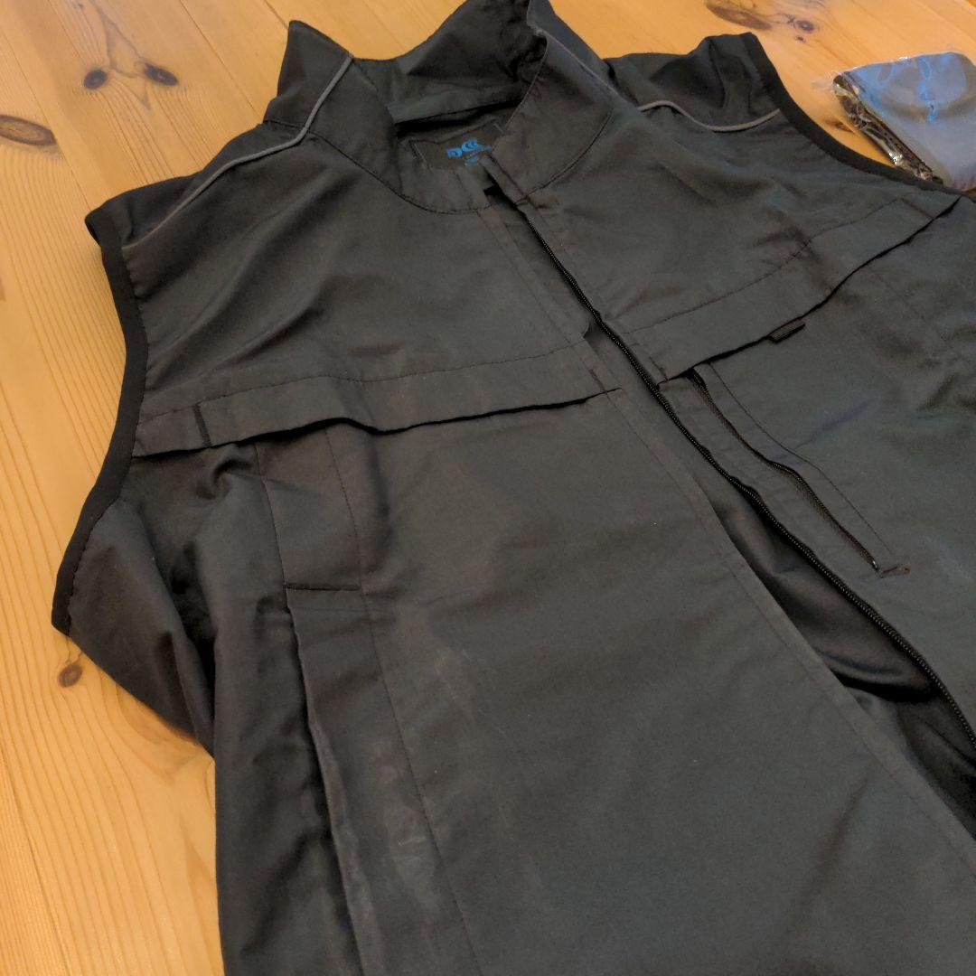 【中古品】空調服®ベスト（横ファン）&空調服®スターターキット
