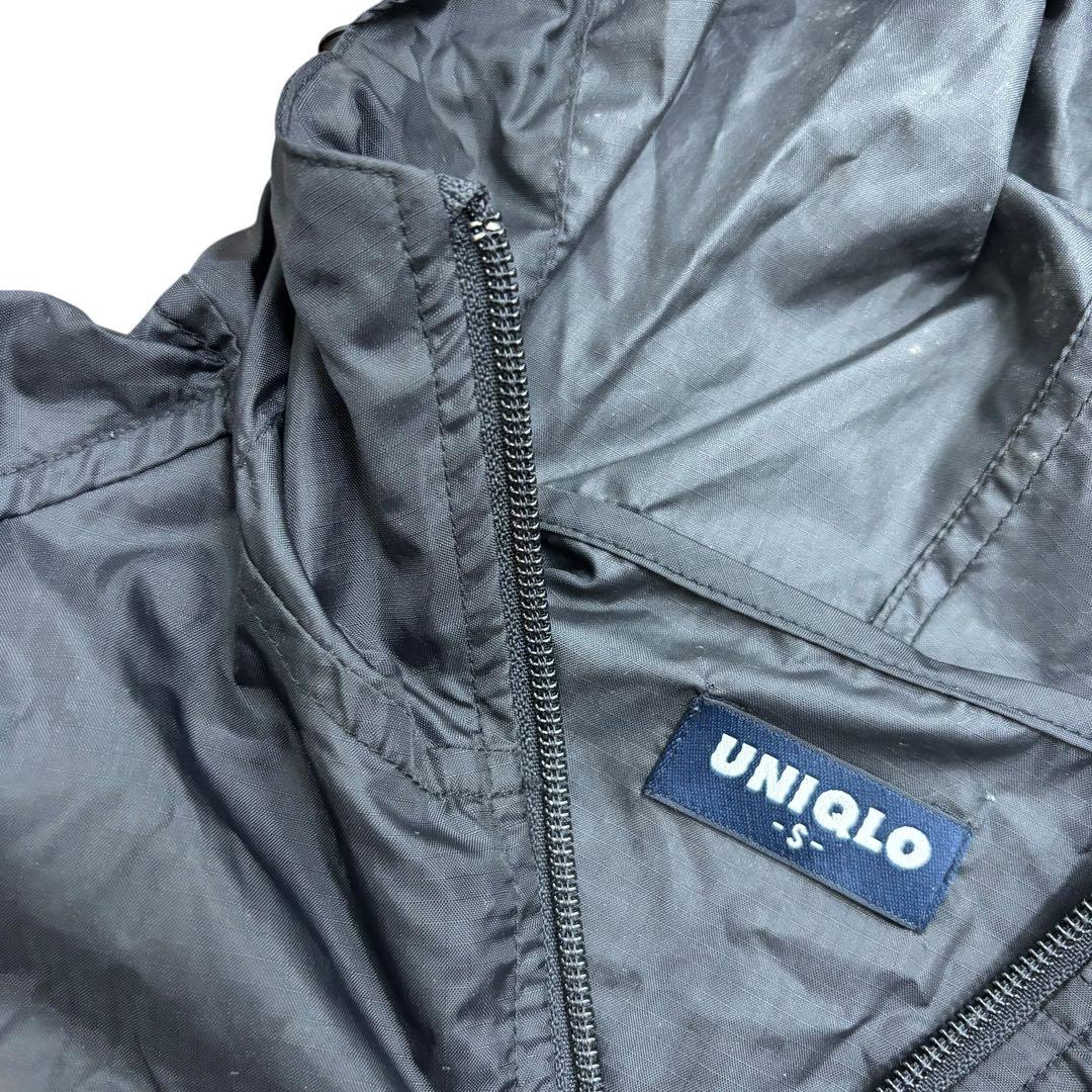 old UNIQLO tech nylon セットアップ Y2k ドローコード メンズ