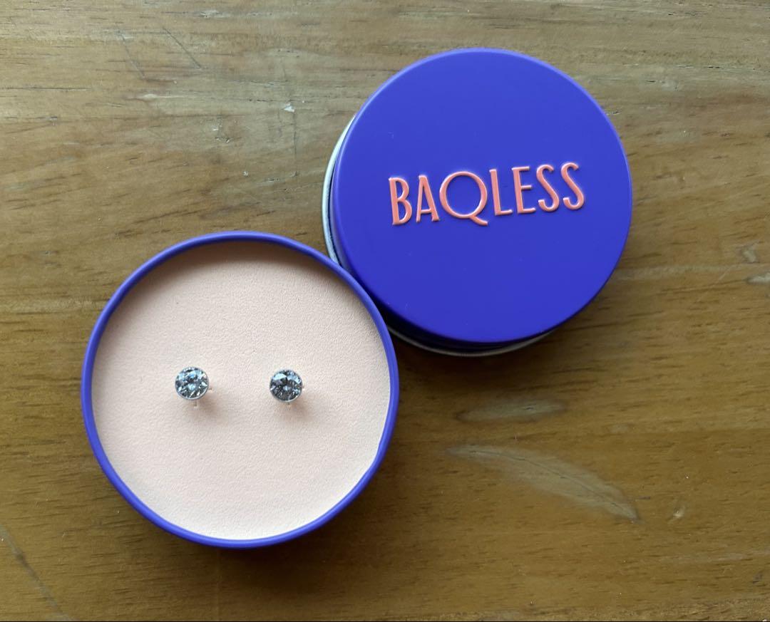 【新品・未使用】BAQLESSバックレス ピアス