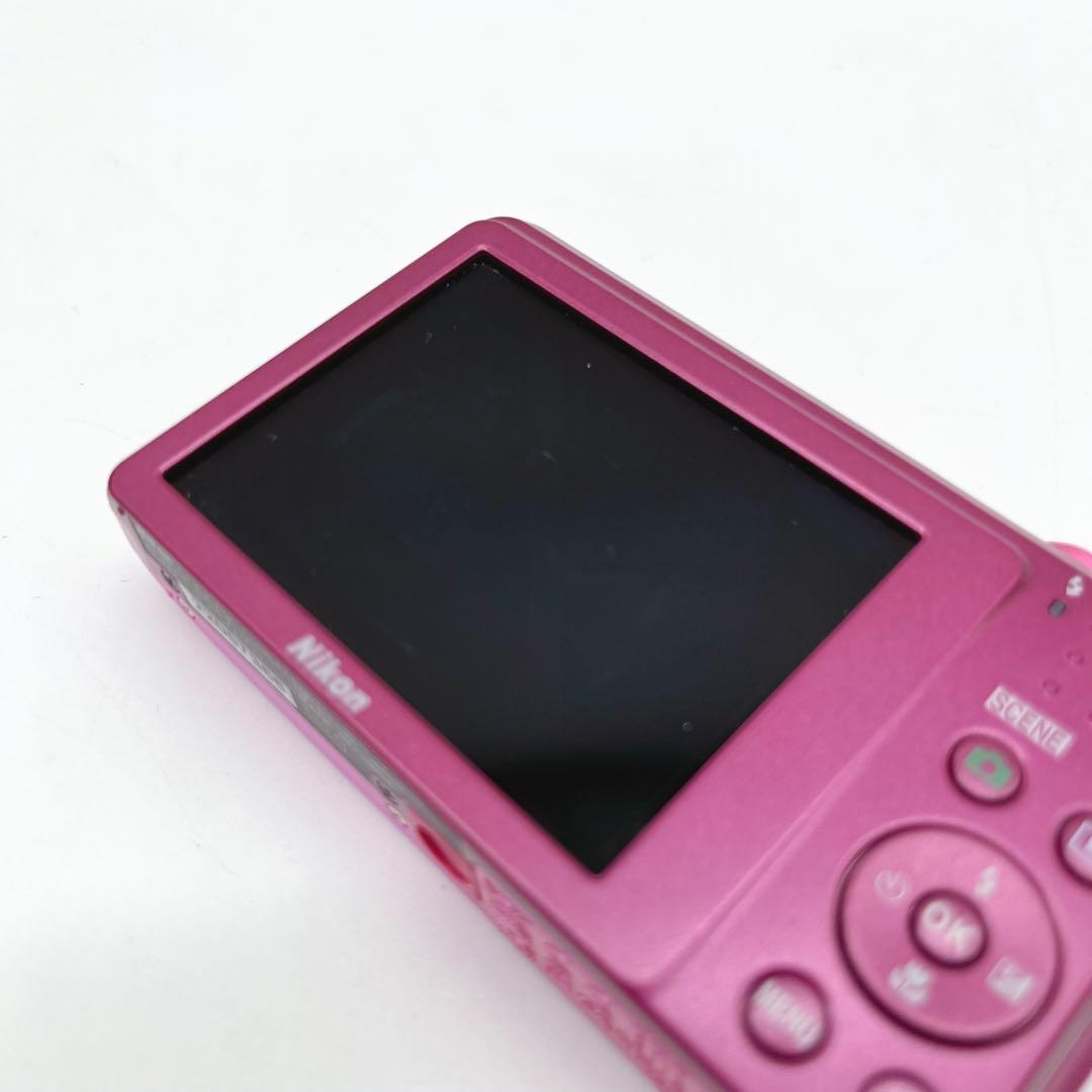 美品 ニコン COOLPIX S3700 ピンク Wi-Fi デジカメ 卒業式