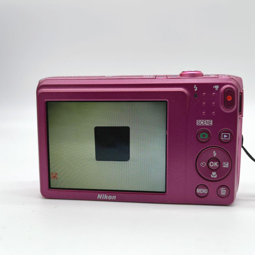 美品 ニコン COOLPIX S3700 ピンク Wi-Fi デジカメ 卒業式