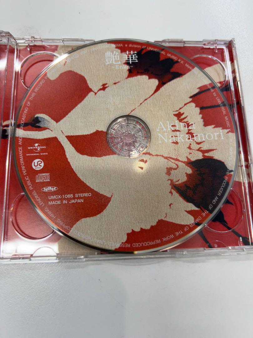 CD 中森明菜 艶華 初回盤A DVD付 - メルカリ