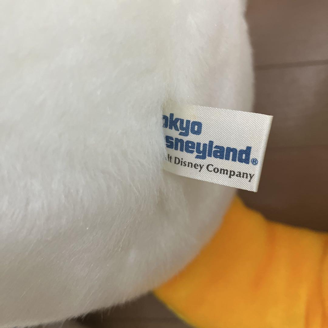 昭和レトロ 東京ディズニーランド ドナルドダック 特大ぬいぐるみ　タグ付き
