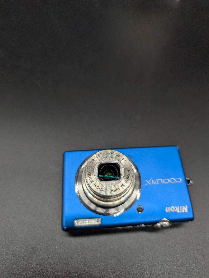 【動作OK】デジタルカメラ 充電器　Nikon COOLPIX S570　ブルー