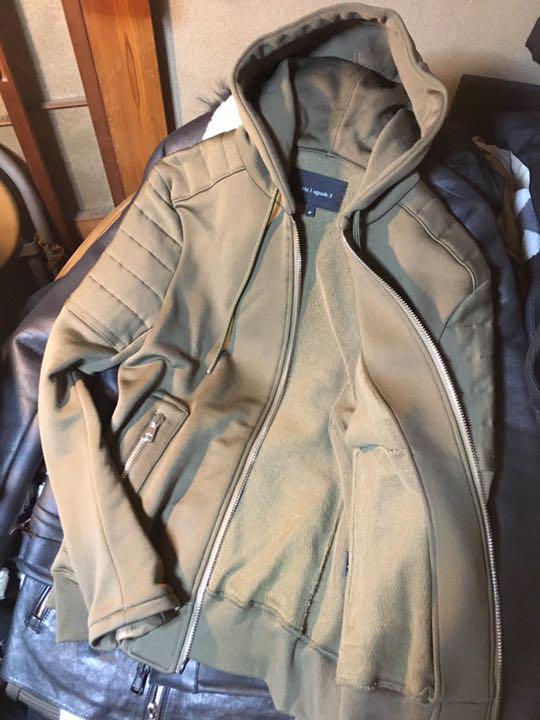 いとします 定価90 BIKER PARKA IV EYzmv-m40352467002 200円 新品1piu1uguale3 メンズ