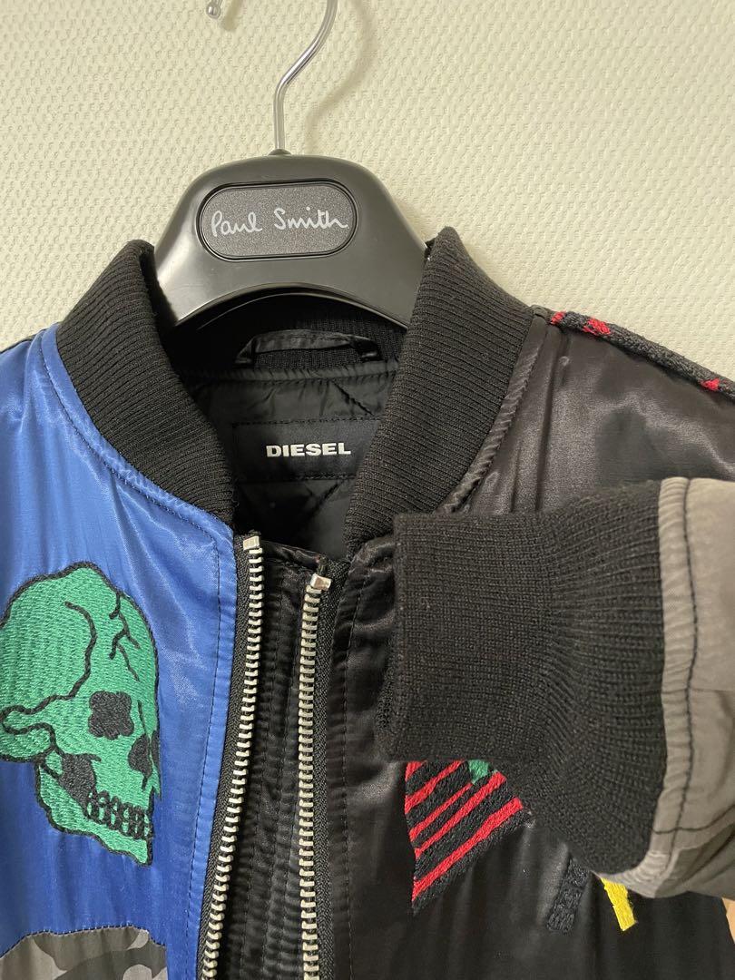 DIESEL 刺繍ブルゾン
