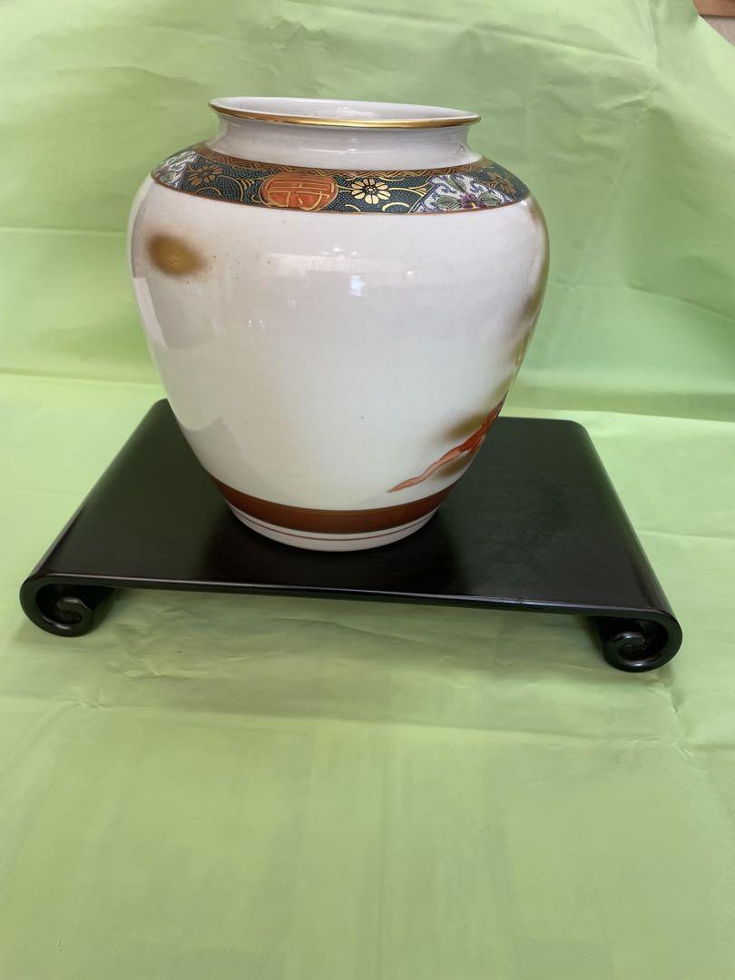 九谷焼秀山作