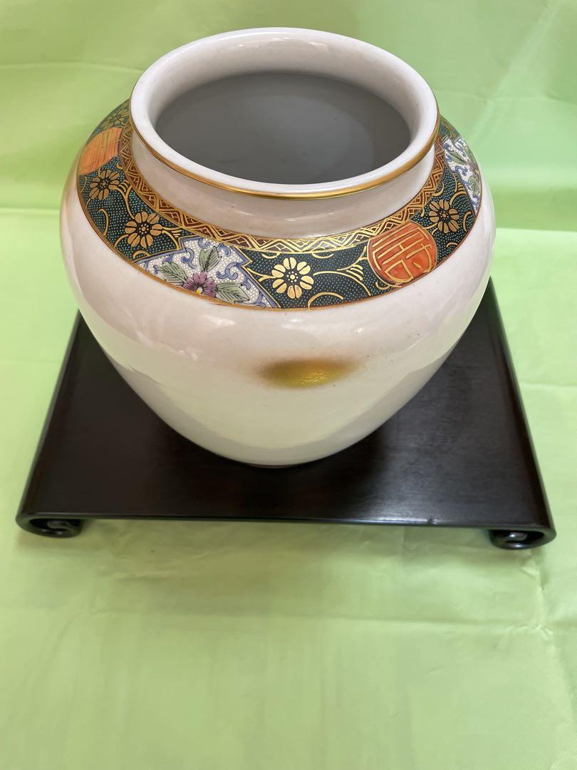 龍の図壺 昭和レトロ