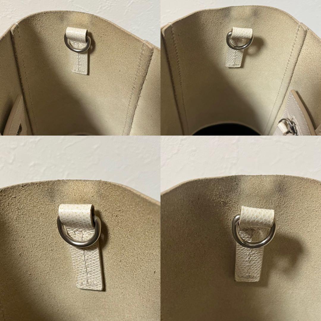 バッグ CELINE セリーヌ バーティカル カバ スモール 2way 白 黒