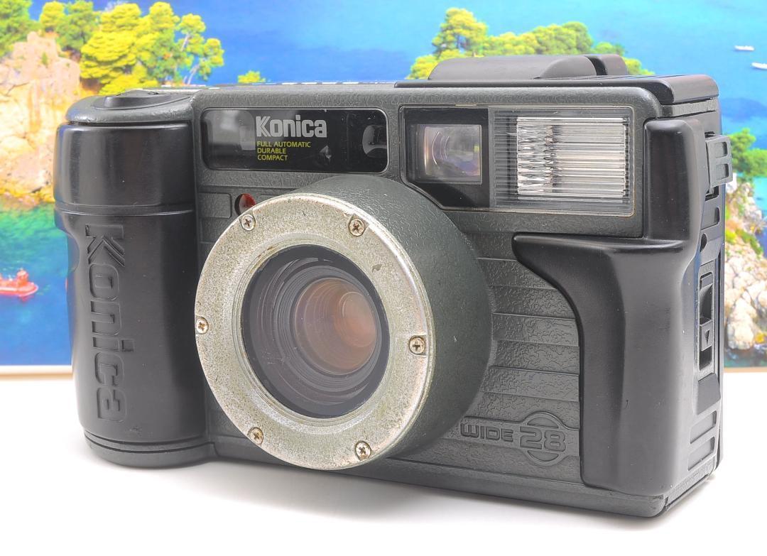 Konica 現場監督 ワイド28 防水 フィルムカメラ 広角 動作確認済み7