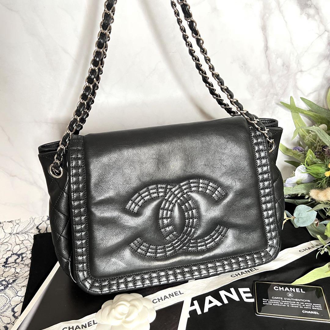 CHANEL シャネル【美品】デカココ フラップ チェーンショルダーバッグ - メルカリ CHANEL シャネル【美品】デカココ フラップ チェーンショルダーバッグ - メルカリ