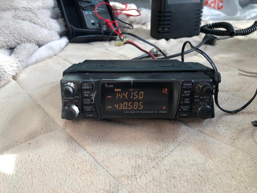 トランシーバー ICOM IC-2340 DUAL BAND FM TRANSCEIVER