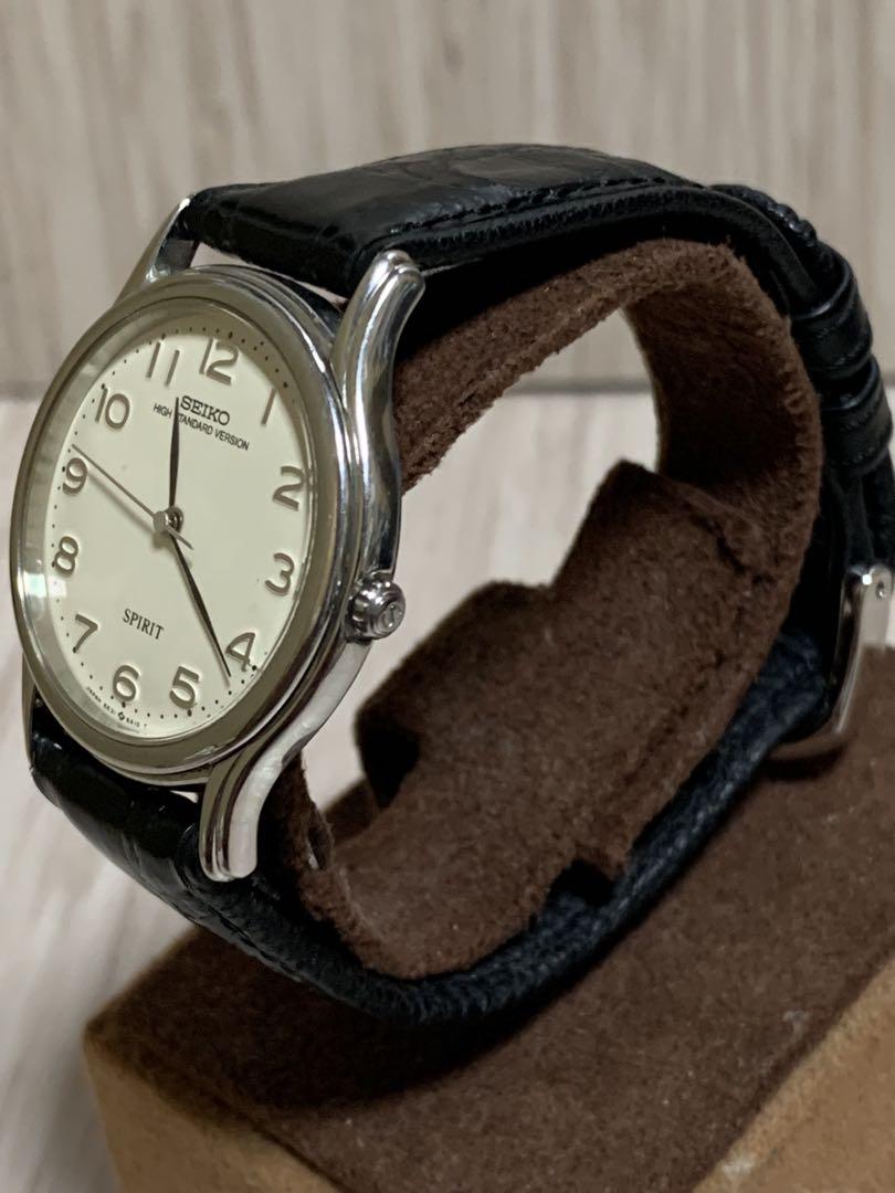 SEIKO SPIRIT ハイスタンダード シルバーカラー 5E31-6A10