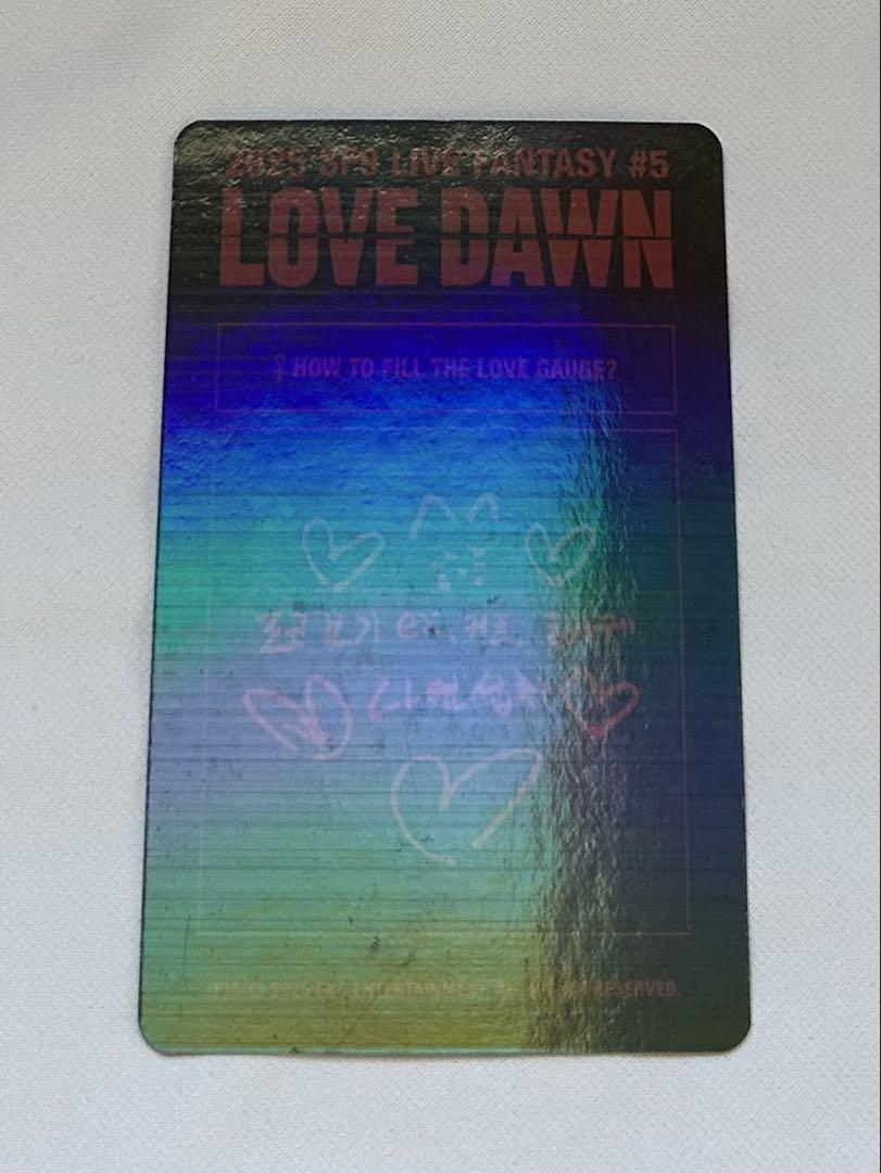 SF9 フィヨン LOVE DAWN 来場者特典＋トレカ - メルカリ