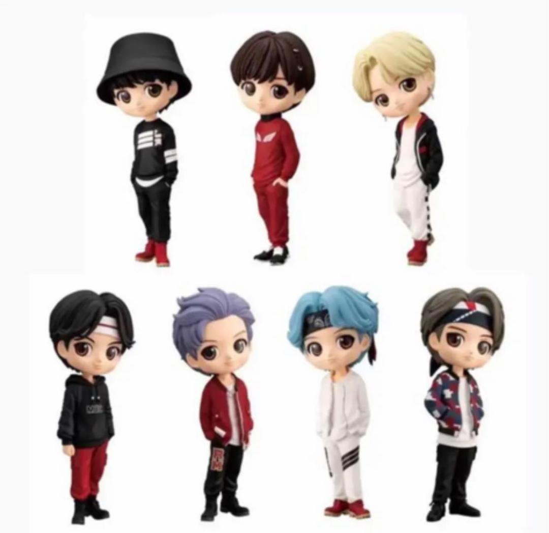 アミューズ 防弾少年団(BTS) - Qposket BTS TinyTAN Aカラー 7体 全