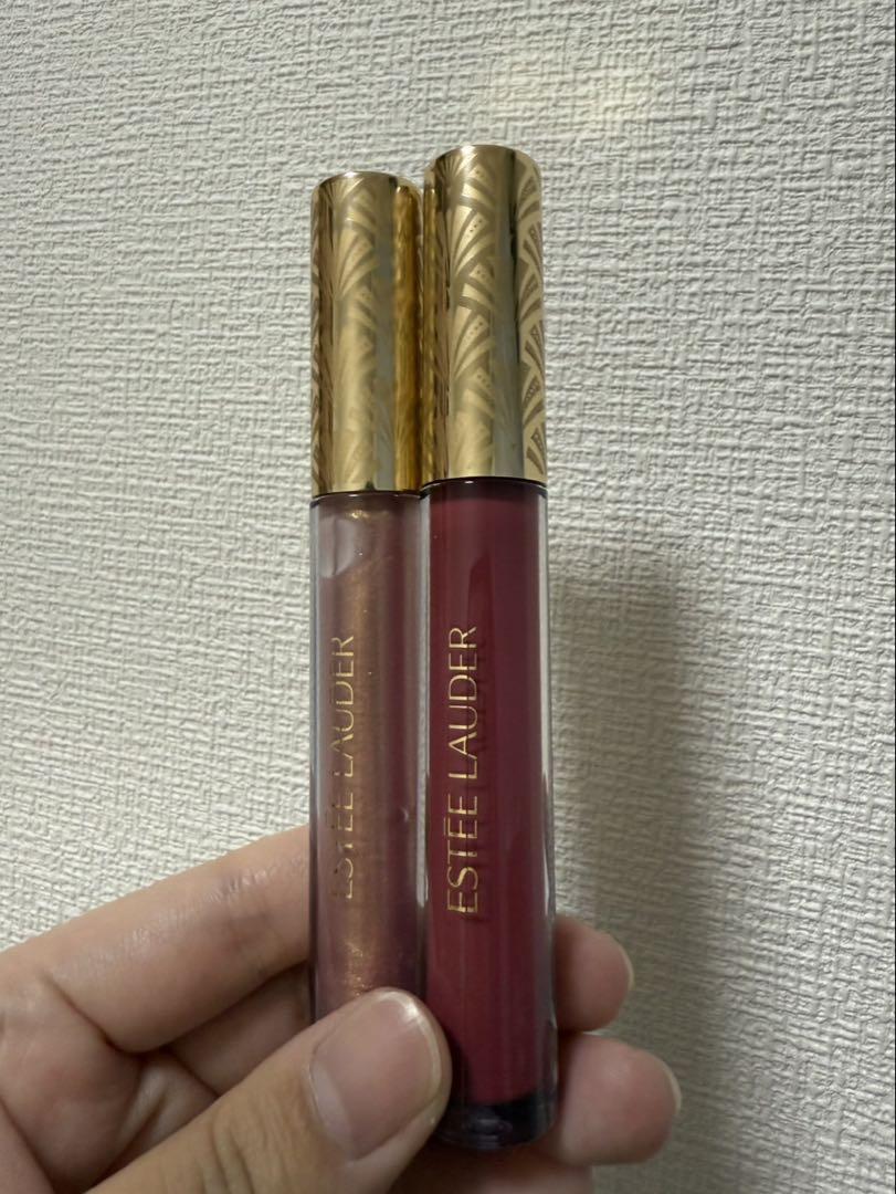 ESTEE LAUDER リップスティックとリキッドリップ 2本セットとクリーム