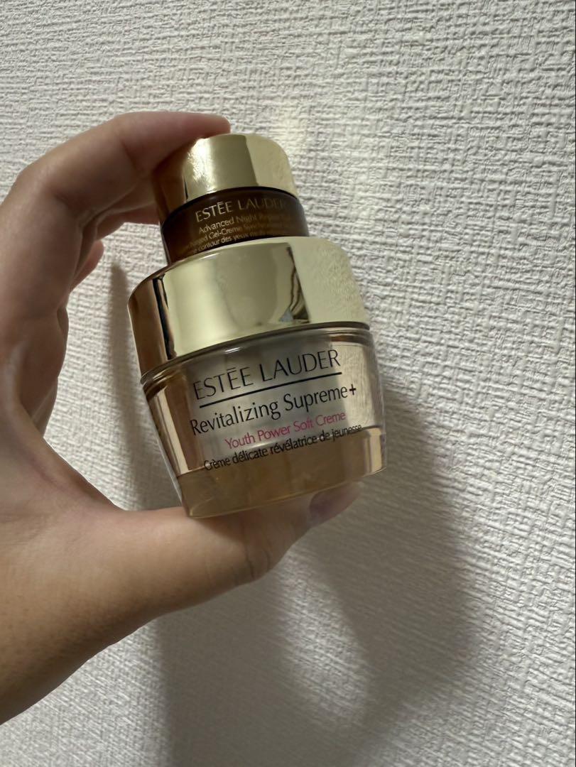 ESTEE LAUDER リップスティックとリキッドリップ 2本セットとクリーム