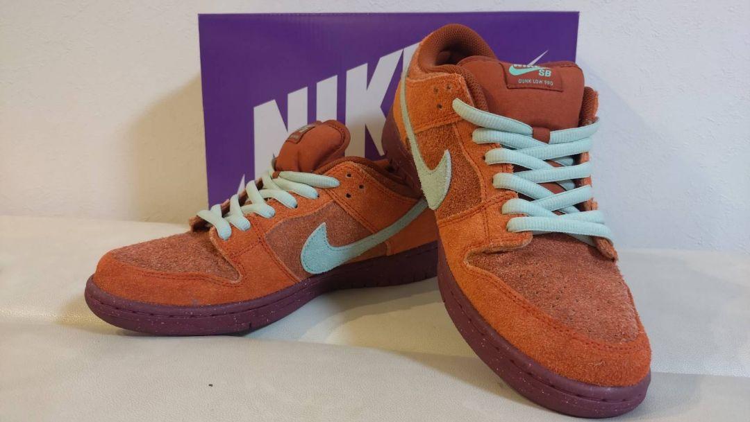 Nike Dunk Low オレンジ/アクア