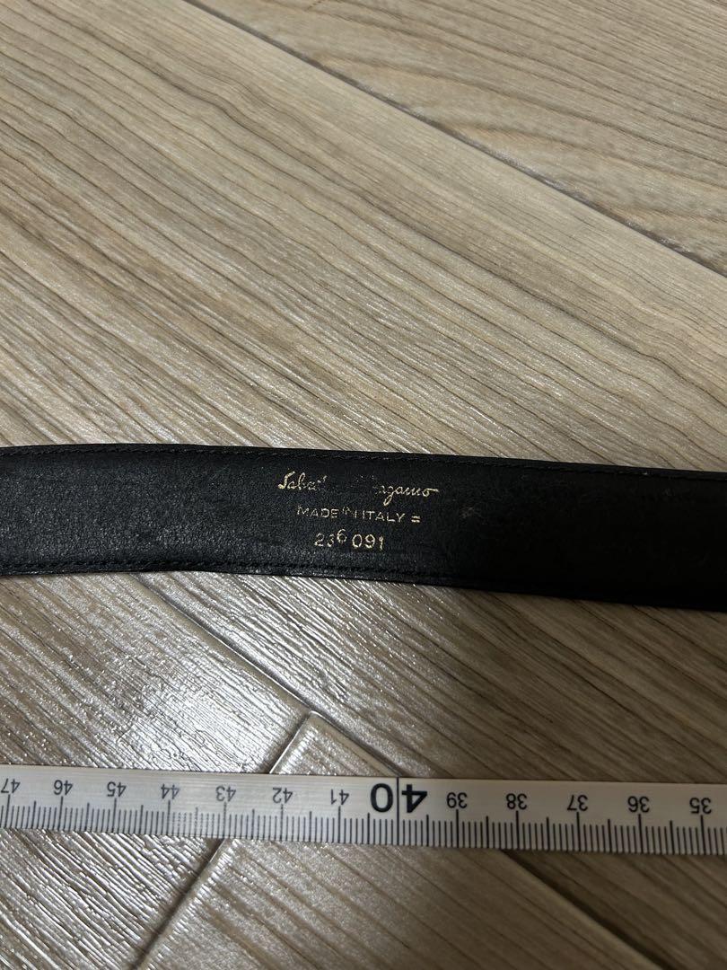 Ferragamo ベルト ゴールドバックル 70cm
