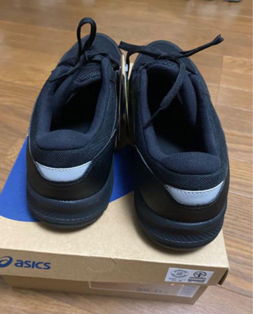 新品/asics WINJOB CP217 24cm ブラック/ブラック ウィンジョブ® CP217 2E相当 | ブラック×ブラック | ローカット