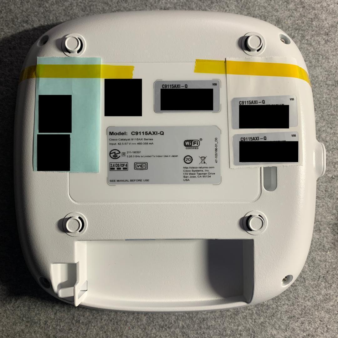CISCO C9115AXI-Q Catalyst シスコ アクセスポイント#4 C9115AXI-EWC-Q 価格 - Cisco Catalyst 9115 WiFi 6 アクセス