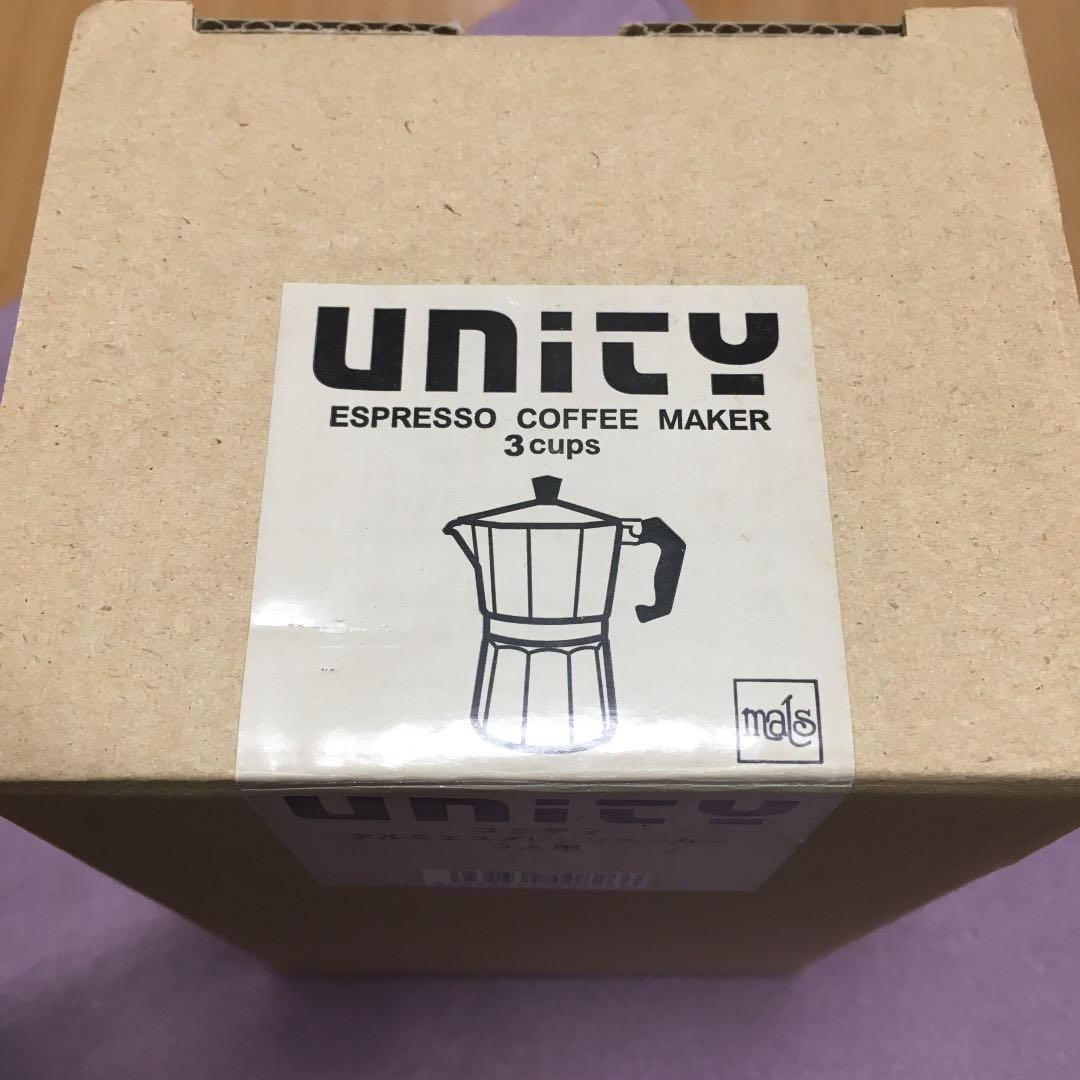 エスプレッソ メーカー Unity ユニティ 3人用 - メルカリ エスプレッソ メーカー Unity ユニティ 3人用 - メルカリ