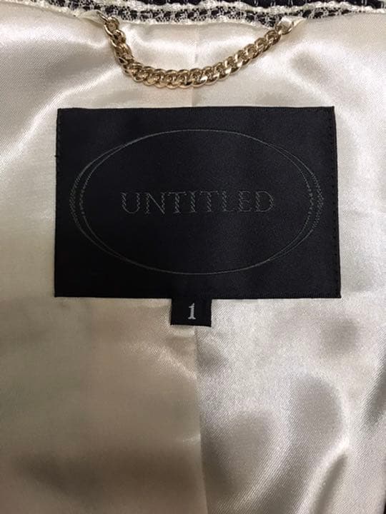untitledジャケット スカート スーツ サイズ1