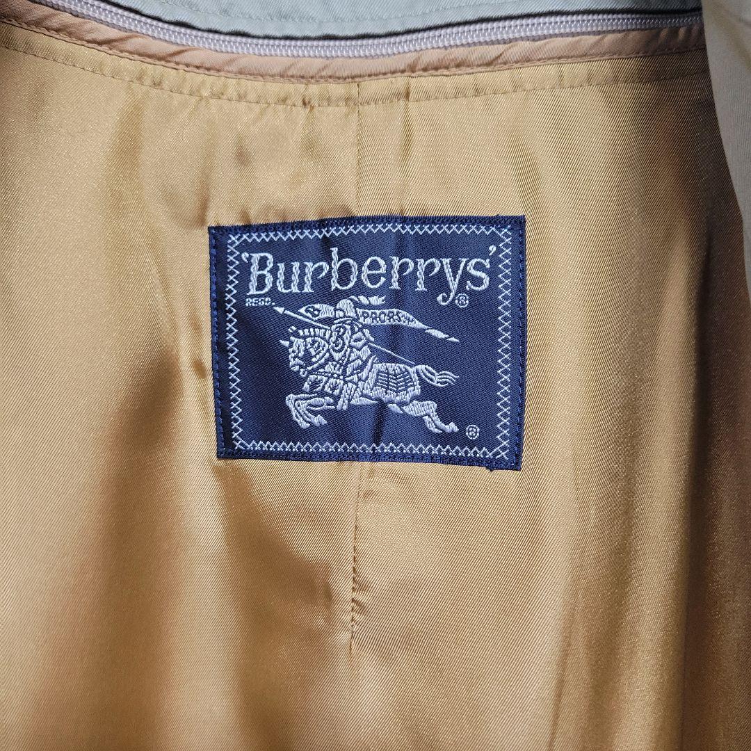 最高級 90's Burberry ステンカラーコート ウールライナー付き 最高級 90's Burberry ステンカラーコート ウールライナー付き