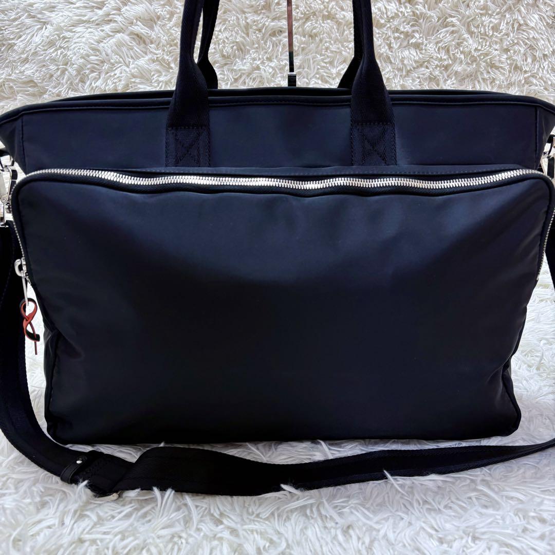 極美品！DIESEL ナイロン　トートバッグ　ショルダー 2way 極美品 DIESEL ディーゼル ショルダーバッグ 2WAY ナイロン 黒大